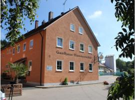 Landgasthof-Hotel Hammermühle，位于多瑙斯陶夫的酒店