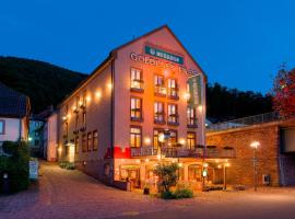 金色法斯酒店，位于Freudenberg am Main的酒店