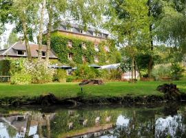 Hostellerie du Moulin Fouret，位于Saint-Aubin-le-Vertueux的酒店