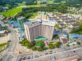 南韩河伊尔松公寓，位于尤九骊州苍鹭栖息地附近的酒店