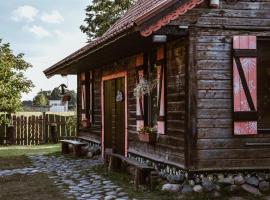 Sunny Nights Homestead Rustic House，位于Gataučiai的青旅