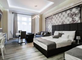 A Golden Star Modern Luxury Apartments and Suites Budapest，位于布达佩斯的浪漫度假酒店