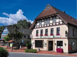 祖姆德国豪斯酒店，位于Steyerberg的酒店