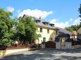 digitales Event & Hochzeitshotel Zum grünen Baum，位于Taltitz的酒店
