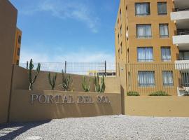 Departamento Portal del Sol Arica，位于阿里卡帕索查卡鲁塔附近的酒店
