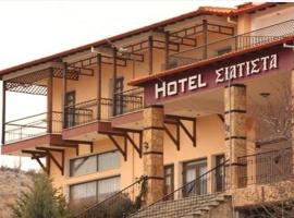 Hotel Siatista，位于西亚蒂斯塔科扎尼国内机场 - KZI附近的酒店