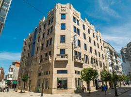 Hotel Alda Castelao，位于维拉加尔西亚·德·阿劳萨的酒店