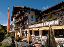 Hotel Alpengasthof Löwen，位于巴特欣德朗的酒店