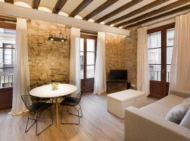 Decô Apartments Barcelona-Born Apt.，位于巴塞罗那城堡公园附近的酒店