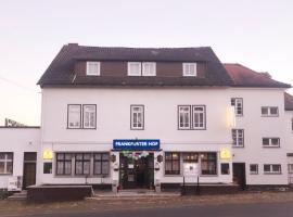 Hotel Pension Frankfurter Hof，位于Homberg Ohm的酒店