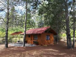 生态卡瓦尼亚斯阿尔加罗沃度假屋，位于阿尔加罗沃的木屋