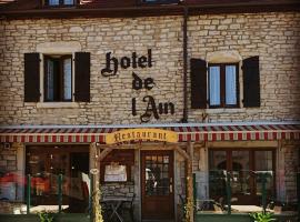 hotel de l'ain，位于Pont-de-Poitte的酒店