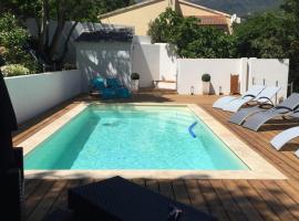 Camping les Orangers，位于San-Martino-di-Lota的酒店