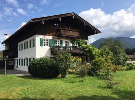 Wohnen am Weißachsteg，位于克罗伊特的酒店