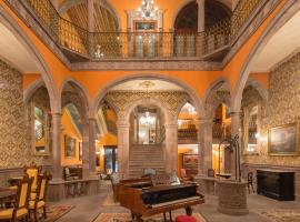 Hotel Museo Palacio de San Agustin，位于圣路易斯波托西拉巴斯剧院附近的酒店