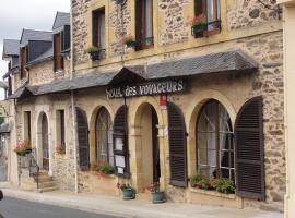 Hotel des Voyageurs，位于Payzac的酒店
