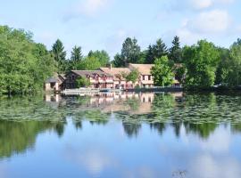 Hotel - Restaurant Le Moulin de Villiers，位于Nouan-le-Fuzelier的酒店