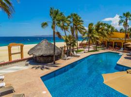 太阳海岸海滩酒店，位于罗斯巴利勒斯的带泳池的酒店