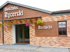 Gościniec Rycerski，位于马尔堡的酒店