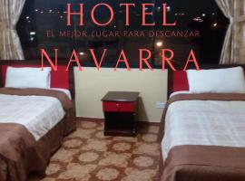 Hotel Navarra，位于里奥班巴的酒店