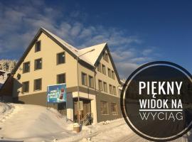Apartamenty Zieleniec，位于齐莱涅克米耶兹科滑雪缆车附近的酒店