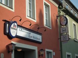 Hotel zum Waldstein，位于魏森施塔特的酒店