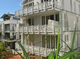 Villa "Johanna" Sellin - WG13 mit Kamin und zwei Balkonen