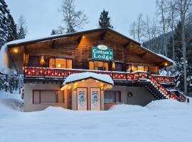 Cottam's Lodge by Alpine Village Suites，位于陶斯滑雪谷的山林小屋