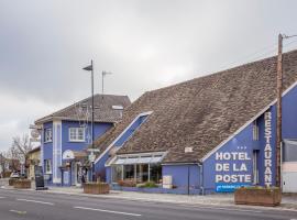 Hotel Restaurant De La Poste Mulhouse Ottmarsheim，位于班岑海姆的酒店