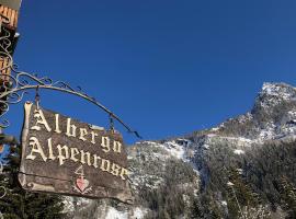 Albergo Alpenrose Ski&Bike Mountain Hotel，位于格雷索圣尚的酒店