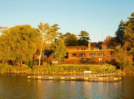 Ruttger's Bay Lake Resort，位于Deerwood的山林小屋