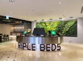 洛碁大饭店三贝兹，位于台北台北松山机场 - TSA附近的酒店
