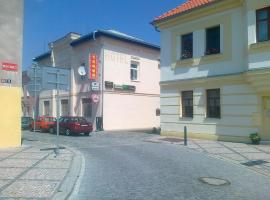 Hotel Koruna，位于伊泽拉河畔贝纳特基的酒店