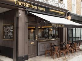 The Grafton Arms Pub & Rooms，位于伦敦沃伦街附近的酒店