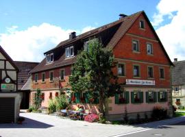 Gasthaus Zur Krone，位于温德尔斯巴赫的酒店
