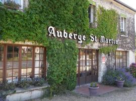 Logis Hôtel Restaurant Auberge Saint Martin，位于苏维的家庭/亲子酒店