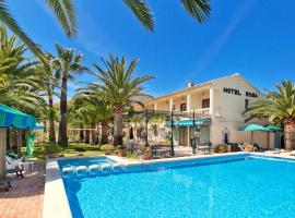 罗莎酒店，位于德尼亚的酒店