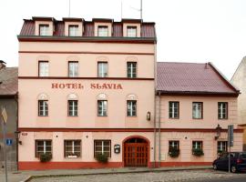 Hotel Slávie，位于奥赫热河畔克拉什泰莱茨的酒店