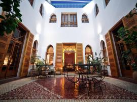 瑞亚德大卡里玛酒店，位于拉巴特的摩洛哥传统庭院