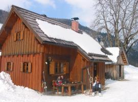 Egghartguthütte，位于陶普利茨的木屋
