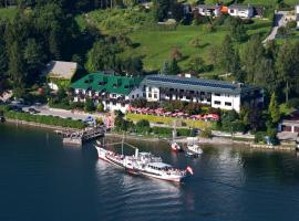 Seegasthof Hois'n Wirt - Hotel mit Wellnessbereich，位于格蒙登的浪漫度假酒店