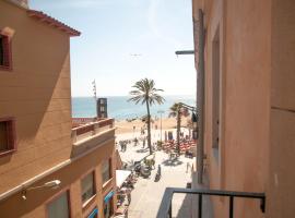 巴塞罗那海滩公寓，位于巴塞罗那巴塞罗尼塔海滩附近的酒店