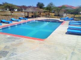 Sandai Resort Lake Baringo，位于Ol Kokwe萨玛岛停车场及码头附近的酒店