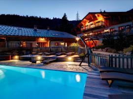 Hôtel La Ferme du Chozal, Chalet de tradition，位于欧特吕斯的酒店