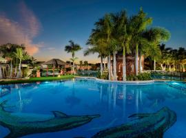 Green Garden Eco Resort & Villas，位于美洲海滩Parque Santiago 6 Shopping Centre附近的酒店
