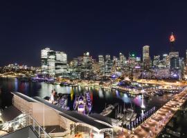 达令港三卧室公寓，位于悉尼International Convention Centre Sydney附近的酒店