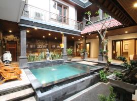 尤妮之家旅馆，位于乌布的酒店