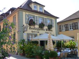 Deutschherren Stuben，位于魏克尔斯海姆的酒店