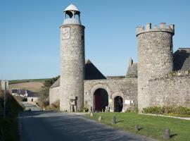 Les Chambres du Ch&acirc;teau du Rozel，位于Le Rozel的浪漫度假酒店