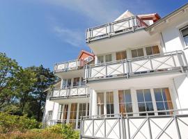 Villa Vilmblick - Wohnung 07 mit Terrasse und Boddenblick，位于劳特尔巴赫的酒店